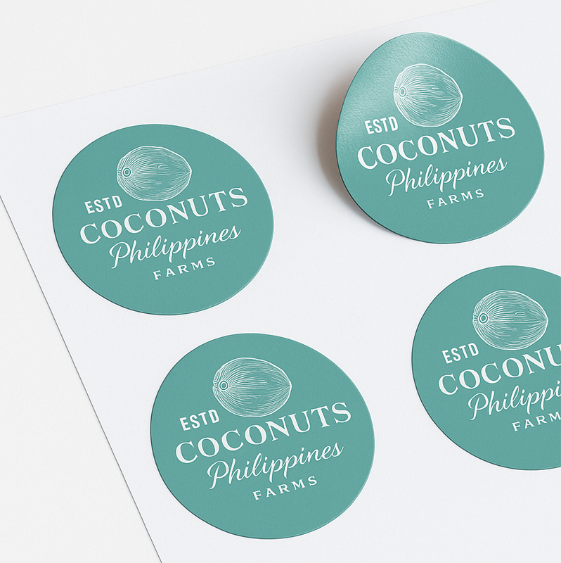 Custom Round Sheet Labels